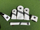 AM&E Hillside Logo Putter Headcover - White