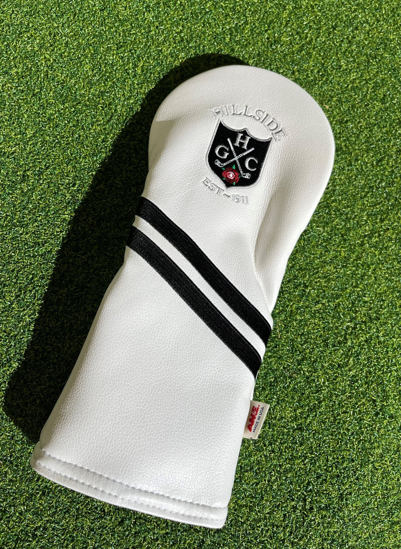 AM&E Hillside Logo Hybrid Headcover - White