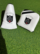 AM&E Hillside Logo Putter Headcover - White