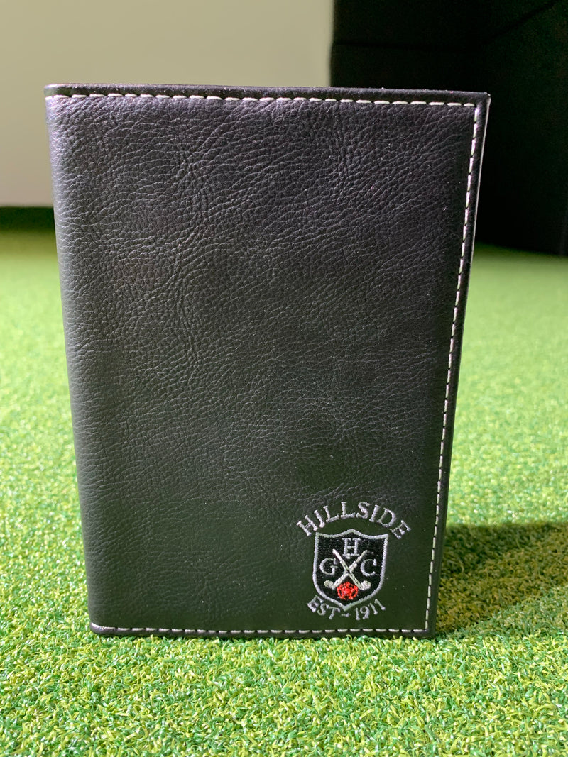 Hillside Golf Club Logo Scorecard Holder - Black