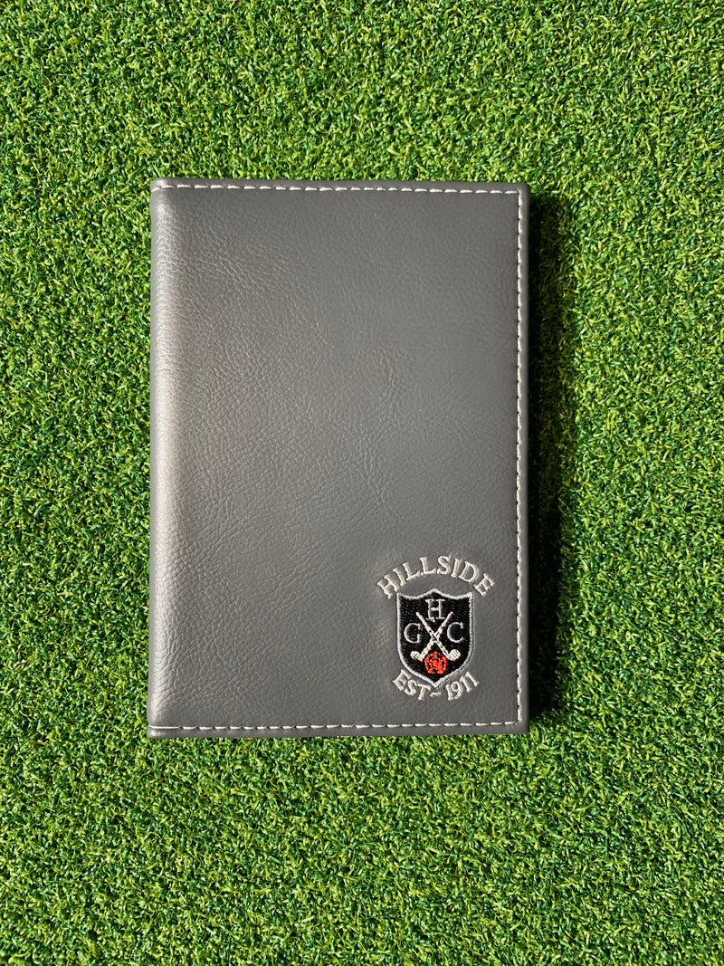 Hillside Golf Club Logo Scorecard Holder - Grey