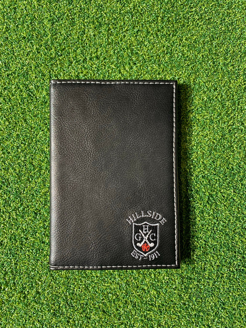 Hillside Golf Club Logo Scorecard Holder - Black